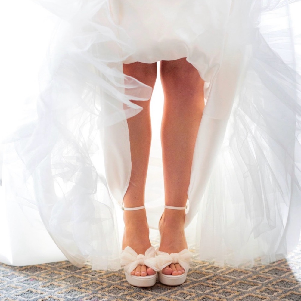 Loeffler Randall Camellia Knot Platform Heel